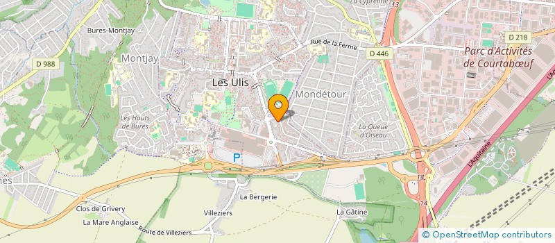 localisation de l'entreprise 495 391 856 à LES ULIS