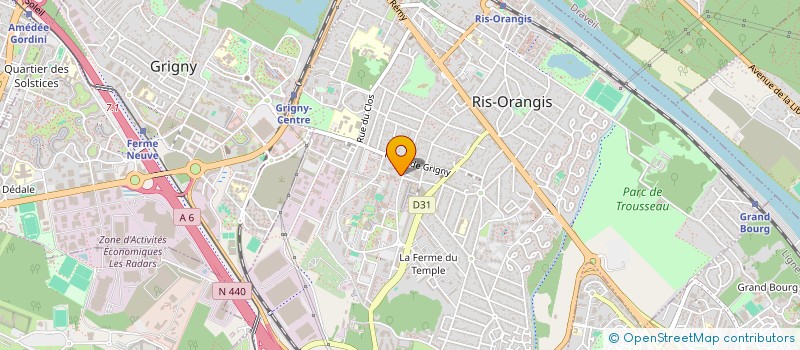 localisation de l'entreprise 497 491 605 à SAINT-MICHEL-SUR-ORGE