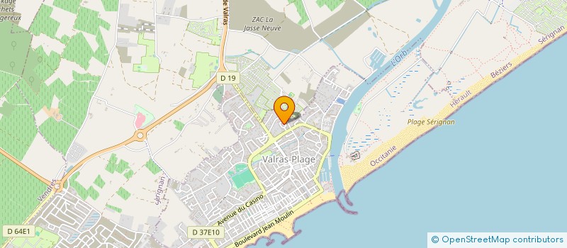 localisation de l'entreprise 497 564 666   LA SALVETAT-SUR-AGOUT