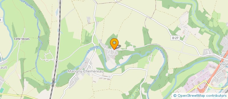 localisation de l'entreprise 497 573 238   MARIGNY-CHEMEREAU