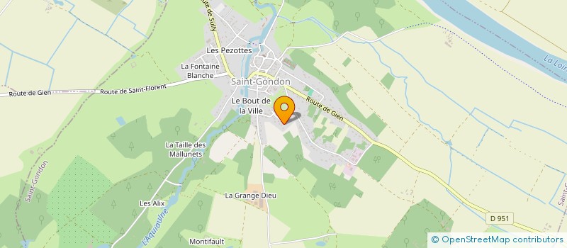 localisation de l'entreprise 497 574 616 à SAINT-GONDON