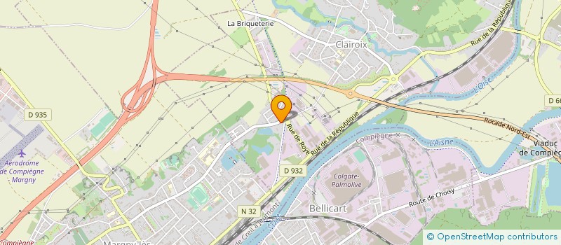 localisation de l'entreprise 497 609 891   CLAIROIX