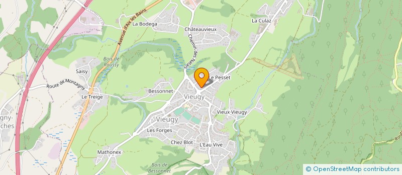 localisation de l'entreprise 497 634 535 à ANNECY