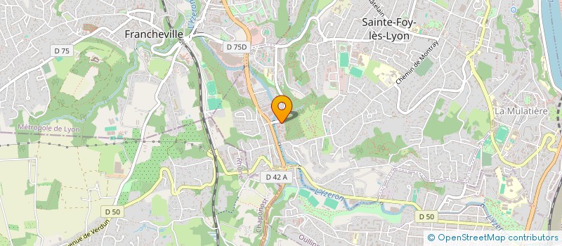 localisation de l'entreprise 497 675 561   SAINTE-FOY-LES-LYON