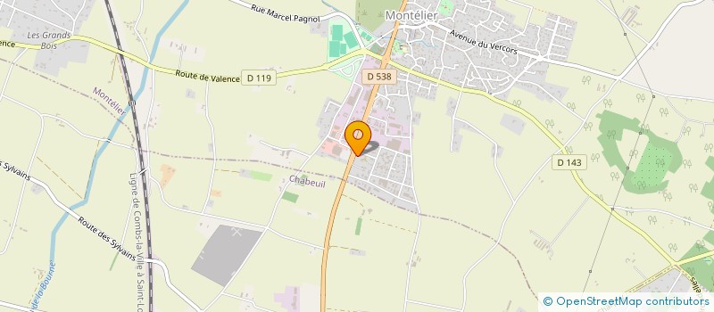 localisation de l'entreprise 497 677 252   MONTELIER