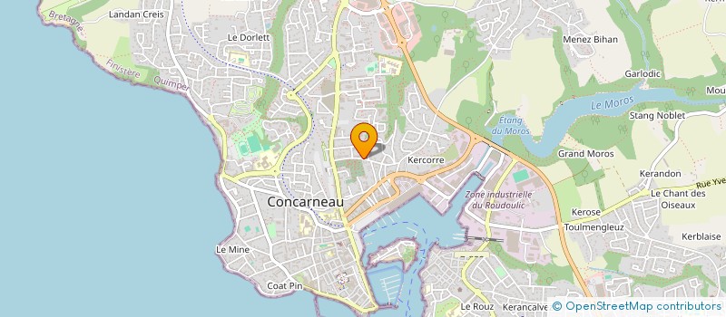 localisation de l'entreprise 497 739 235  à CONCARNEAU