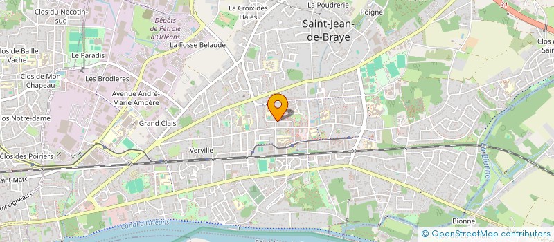 localisation de l'entreprise 497 745 224   SAINT-JEAN-DE-BRAYE