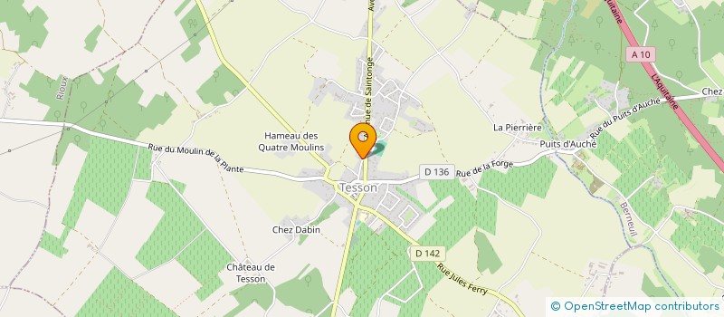 localisation de l'entreprise 497 765 750 à TESSON