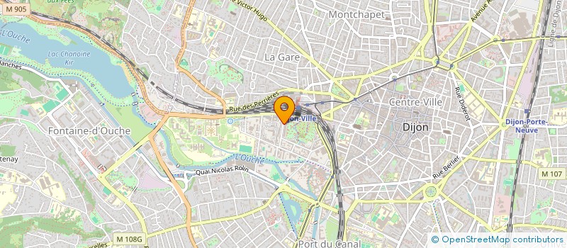 localisation de l'entreprise 497 777 805   DIJON