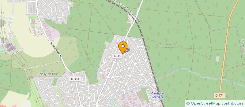 localisation de l'entreprise 497 780 262   OZOIR-LA-FERRIERE