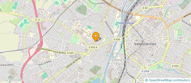 localisation de l'entreprise 497 793 117   VALENCIENNES