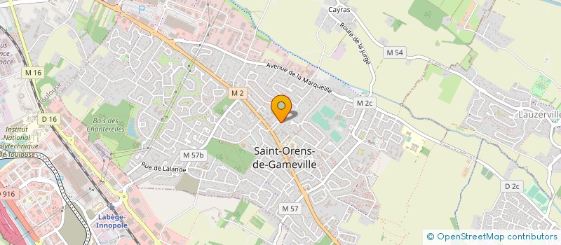 localisation de l'entreprise 497 811 042 à SAINT-ORENS-DE-GAMEVILLE