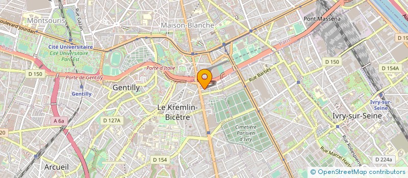 localisation de l'entreprise 497 834 945 à LE KREMLIN-BICETRE