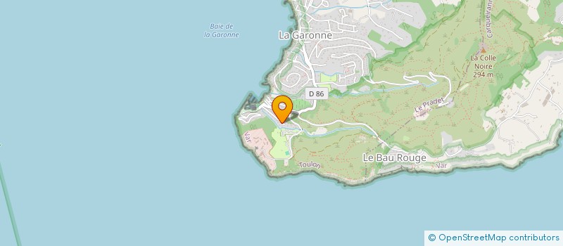 localisation de l'entreprise 497 853 838   LE PRADET