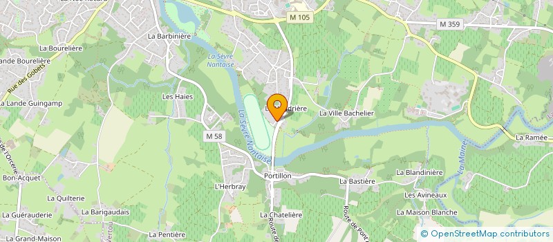 localisation de l'entreprise 497 866 764   VERTOU