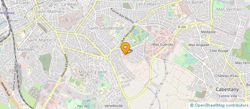 localisation de l'entreprise 497 888 289   PERPIGNAN