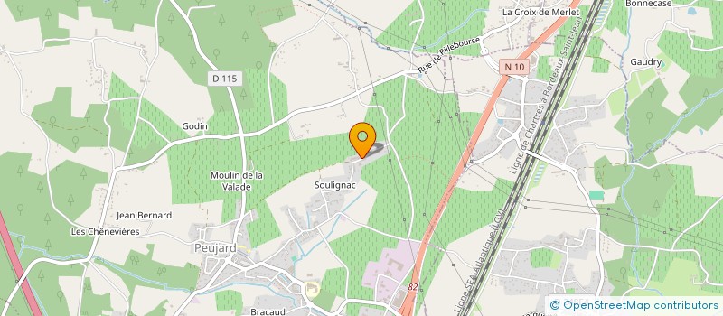 localisation de l'entreprise 497 897 900   GRADIGNAN