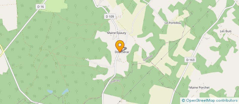 localisation de l'entreprise 497 914 317   ROUSSINES