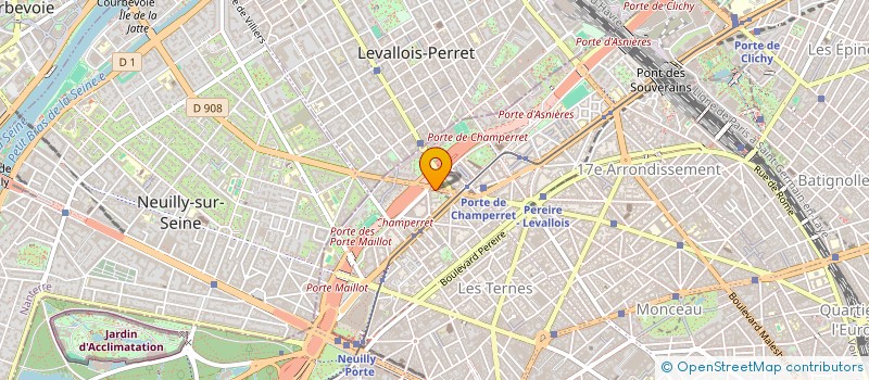 localisation de l'entreprise 497 916 668   PARIS