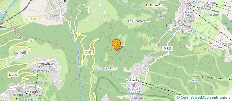 localisation de l'entreprise 497 930 834   LA PLAGNE TARENTAISE