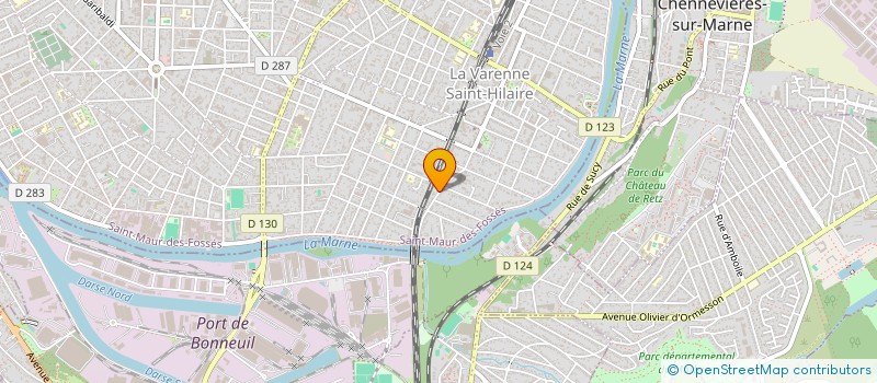 localisation de l'entreprise 497 933 002  à SAINT-MAUR-DES-FOSSES