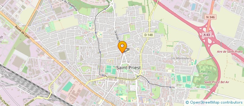 localisation de l'entreprise 497 957 621   SAINT-PRIEST