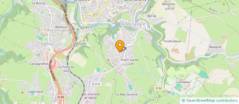 localisation de l'entreprise 497 967 497   LE MONASTERE