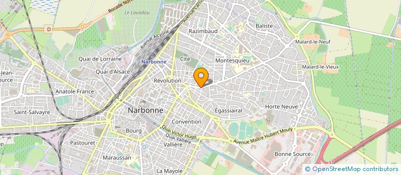 localisation de l'entreprise 498 006 501 à NARBONNE
