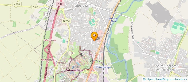 localisation de l'entreprise 498 017 417   JAUNAY-MARIGNY