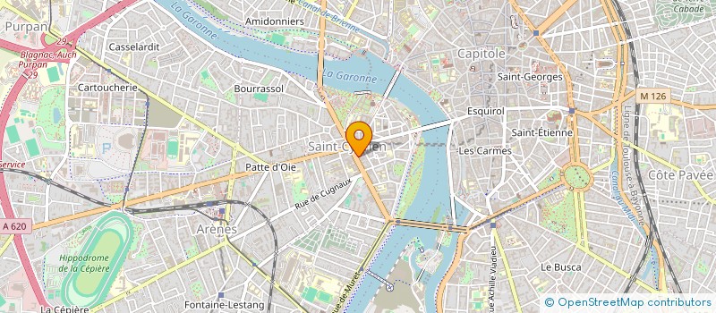 localisation de l'entreprise 498 023 001   TOULOUSE