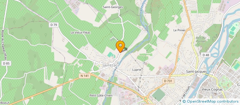 localisation de l'entreprise 498 099 209   JAVREZAC