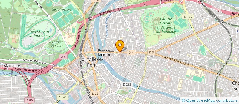 localisation de l'entreprise 498 110 436 à COLOMBES