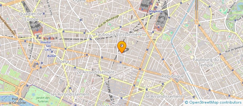 localisation de l'entreprise 498 175 934   PARIS