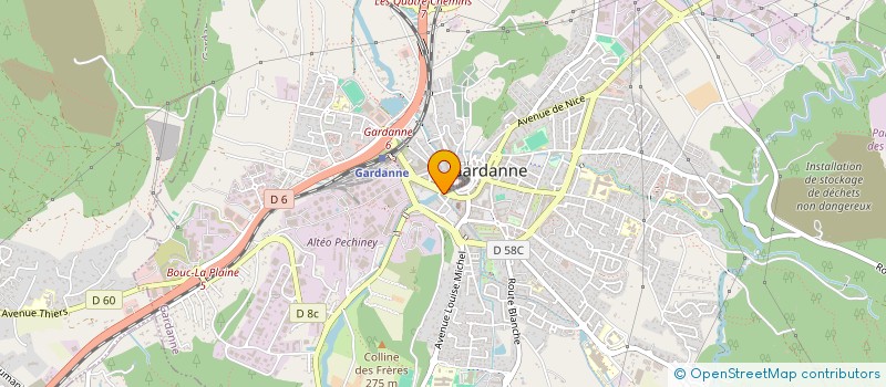 localisation de l'entreprise 498 190 347   GARDANNE