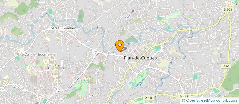 localisation de l'entreprise 498 197 003   PLAN-DE-CUQUES