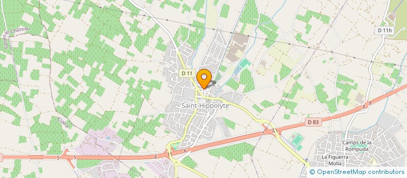 localisation de l'entreprise 498 261 577   ST HIPPOLYTE