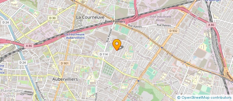 localisation de l'entreprise 498 264 076 à AUBERVILLIERS