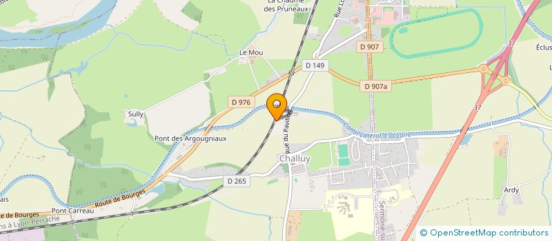 localisation de l'entreprise 498 269 778   CHALLUY