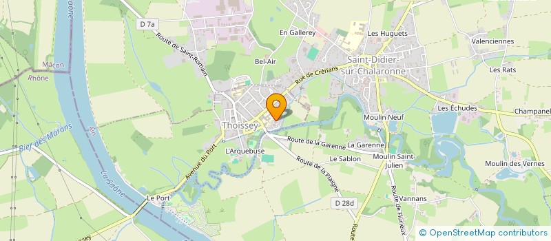 localisation de l'entreprise 498 291 293   DRACE