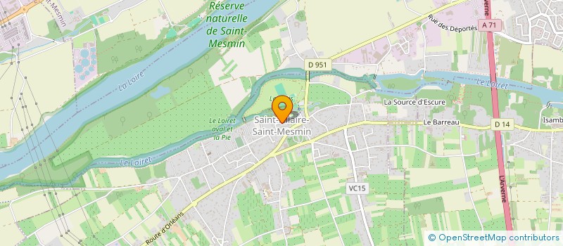 localisation de l'entreprise 498 294 883   SAINT-HILAIRE-SAINT-MESMIN