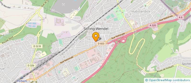 localisation de l'entreprise 498 303 791   STIRING-WENDEL