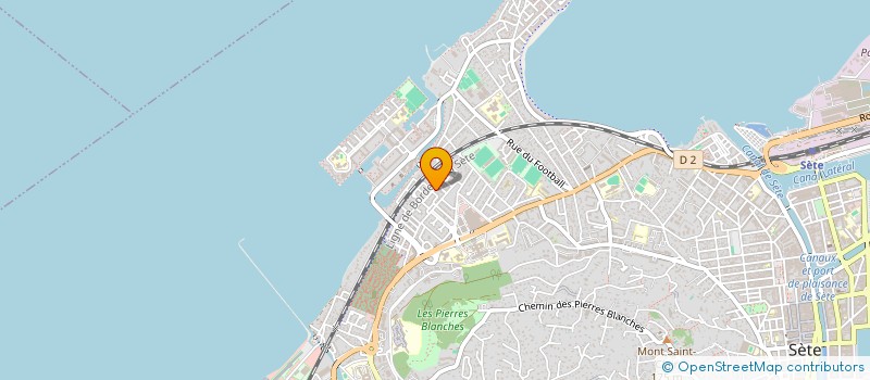 localisation de l'entreprise 498 337 534 à FRONTIGNAN