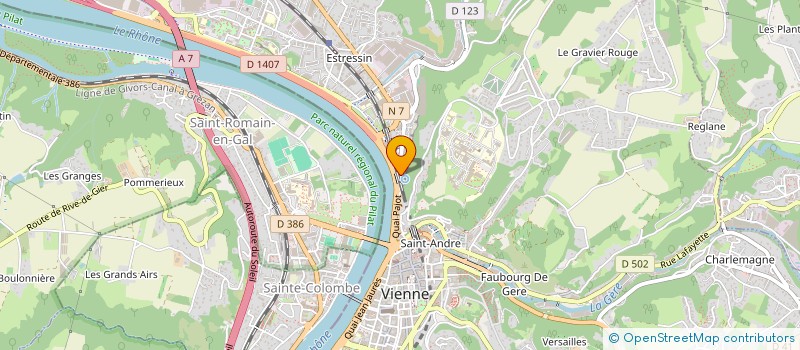 localisation de l'entreprise 498 348 663 à SAINT-CHAMOND