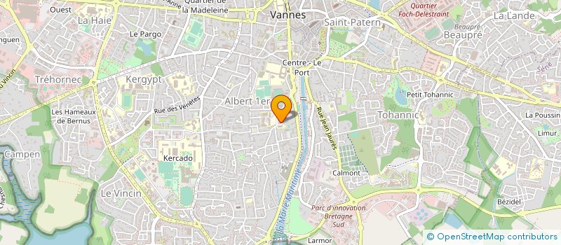 localisation de l'entreprise 498 382 241  à VANNES
