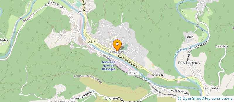 localisation de l'entreprise 498 407 360 à VAL D'ARCOMIE