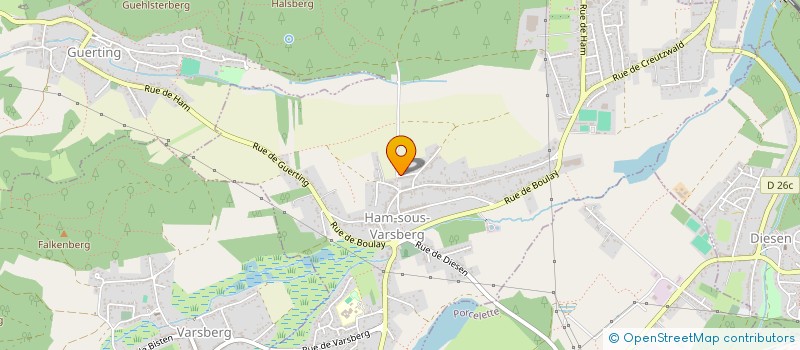 localisation de l'entreprise 498 438 845   CREUTZWALD