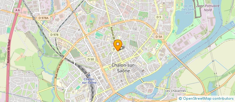 localisation de l'entreprise 498 500 578   CHALON-SUR-SAONE