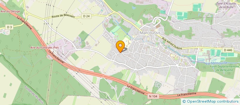 localisation de l'entreprise 498 503 507 à MARCOUSSIS