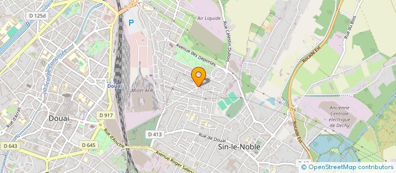 localisation de l'entreprise 498 526 607 à LILLE