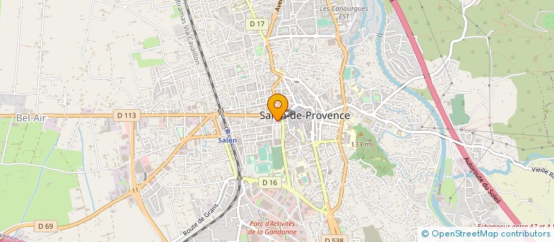 localisation de l'entreprise 498 539 816   AURONS